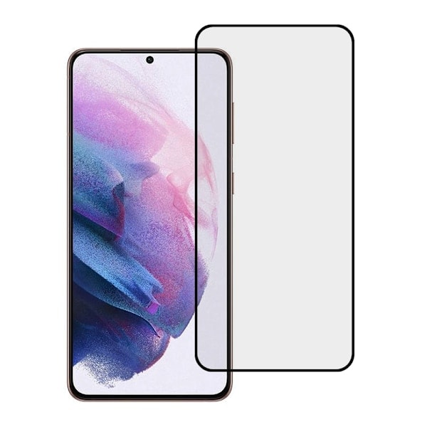 Samsung Galaxy S21 Plus - Heltäckande Skärmskydd i Härdat Glas