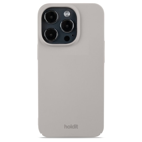holdit iPhone 15 Pro Mobilskall Slim Taupe