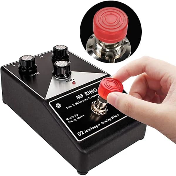 [PL】16 stk gitarfotbryter instrumenttilbehør