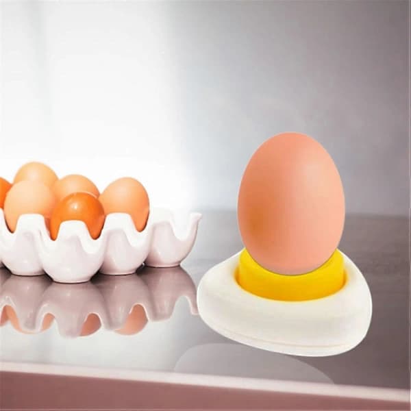 [PL】 Eggkutter Eggplukker, Eggplukker, Kyllingeggstanser, Eggseparator for Rå Egg med Lås, Halvautomatisk