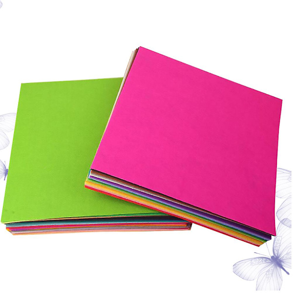 80 st DIY Filtduk Material Filttyg Filtark DIY Tillbehör för Leksak Konst Hantverk Tillverkning (40 Ark 15x15cm + 40 Ark 10x15cm)