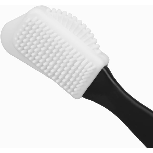 Högkvalitativ Multifunktionell 4-sidig Rengöringsborste för Nubuck och Mocka, Mässingsborste