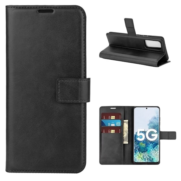 Samsung Galaxy S20 FE - Lompakkokotelo - Musta Black Svart