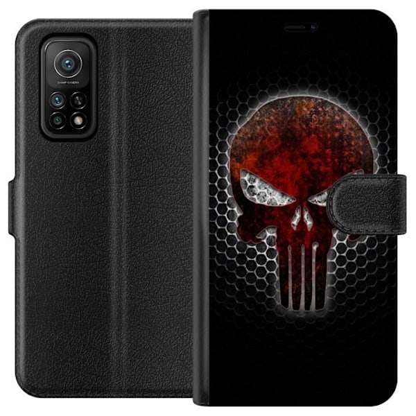 Xiaomi Mi 10T Pro 5G Wallet Case Skull