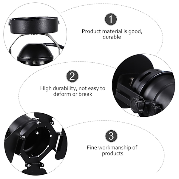 1 stk. Multifunktionel LED Spotlight Retro Stil Spotlight Indendørs Loftlampe