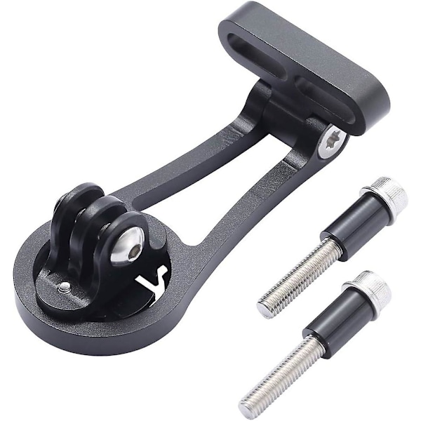 Justerbar Frammonterad Cykelcomputer Combo Utökad Fäste för Garmin Edge Gopro 25 130 200 500 510 520 800 810 820 1000 1030