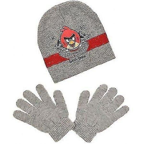 Angry Birds Hatt och Vantar Set