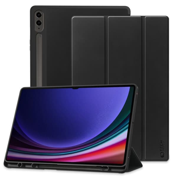 Tech-Protect Galaxy Tab S9 FE Plus -suojakotelo SmartCase-kynäpidikkeellä