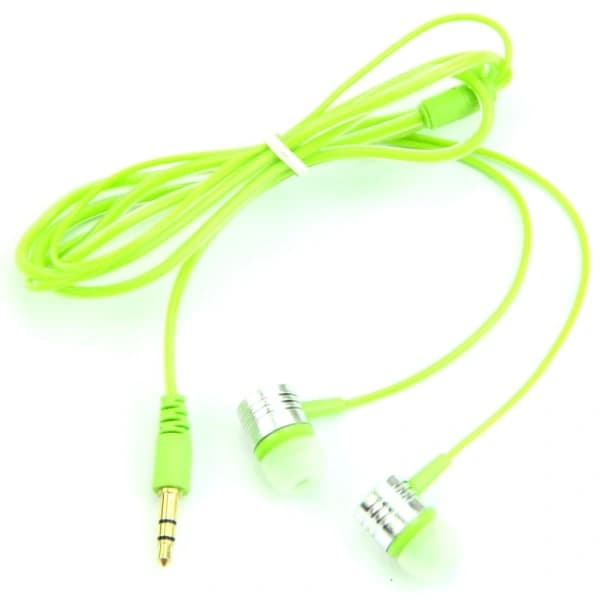 3,5 mm In-Ear Hovedtelefoner Headset til Telefon MP3 til iPod PC Grøn
