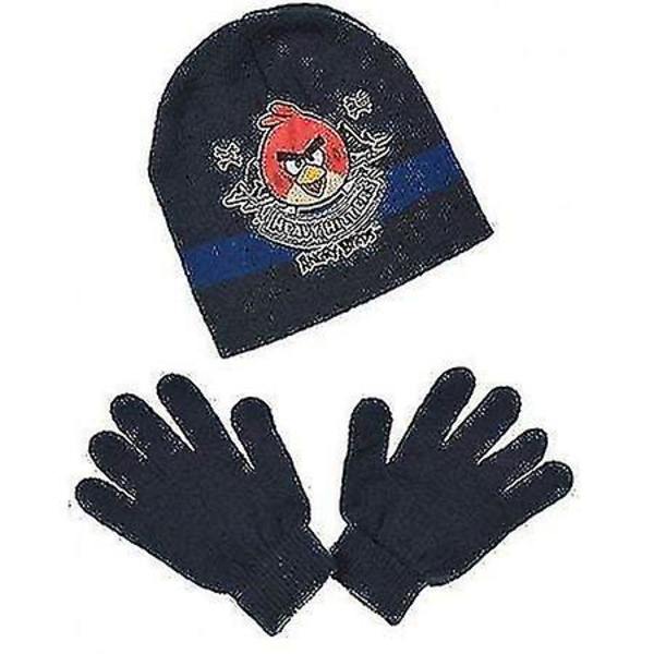 Angry Birds Hatt och Vantar Set