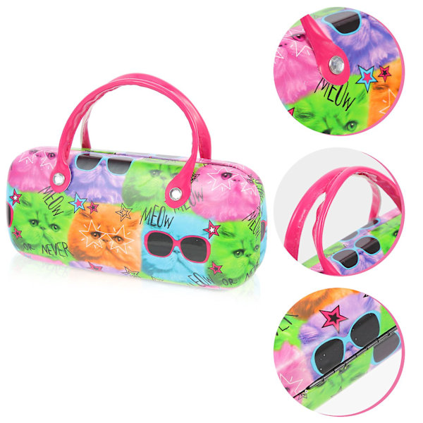 Børne Solbrille Etui Solbrille Display Boks Læder Brilleetui Brille Organizer Børne Brilleetui