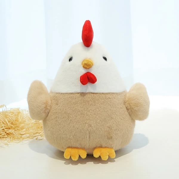 Kylling plysj dukkeleker 23CM