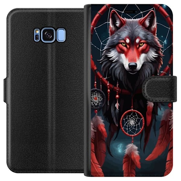 Samsung Galaxy S8 Plånboksfodral Varg