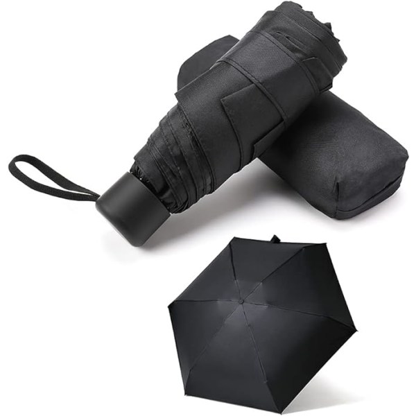 Travel Mini Paraply Sun&Rain Lätt liten och kompakt kostym