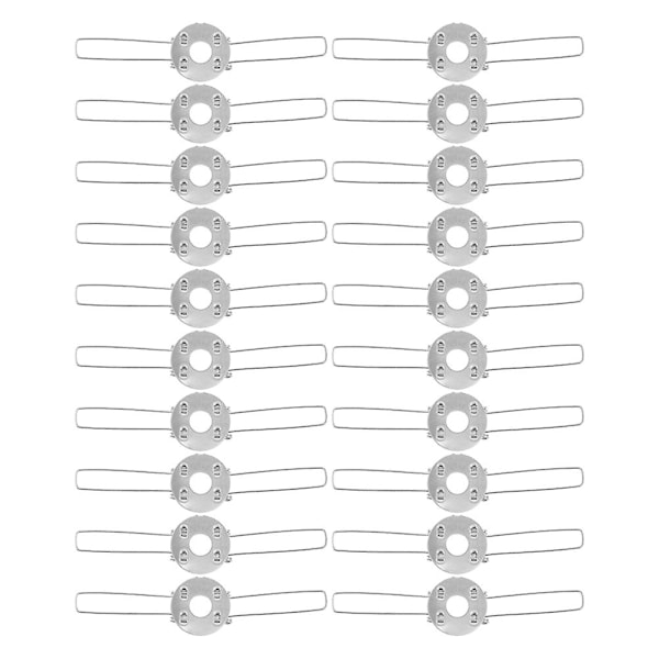 30 st Lampsskärmsfjäderklämmor Hängande Ljusskärm Fjäderklämmor Lampsskärmsfäste