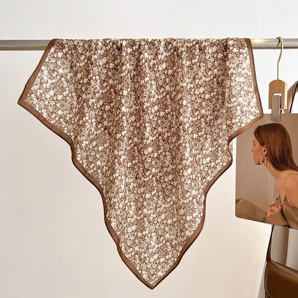 68x68cm Silkescarf Strandsjal 1 1
