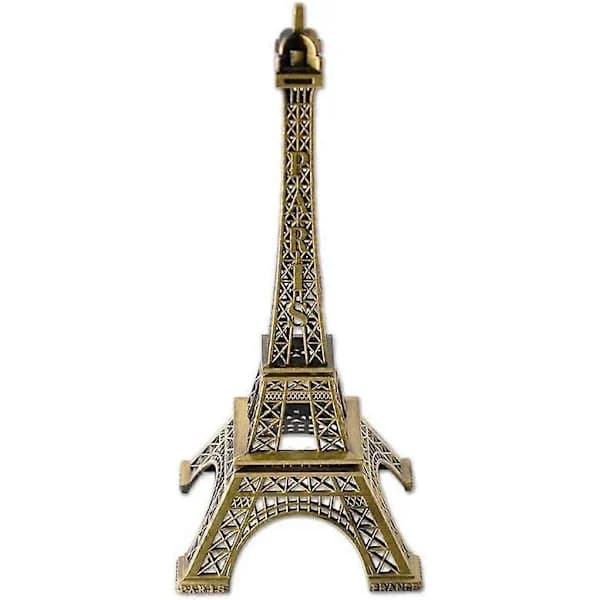 {PL}Eiffeltårnsmodel - 32 cm Eiffeltårnet Metalstatue Eiffeltårnsfigur til Souvenirs