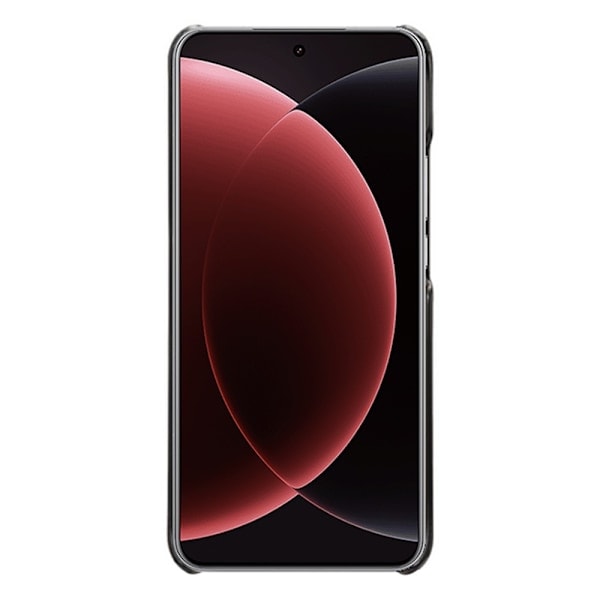 Xiaomi 15 Ultra Nahkapäällysteinen Kuori Korttipaikalla Musta