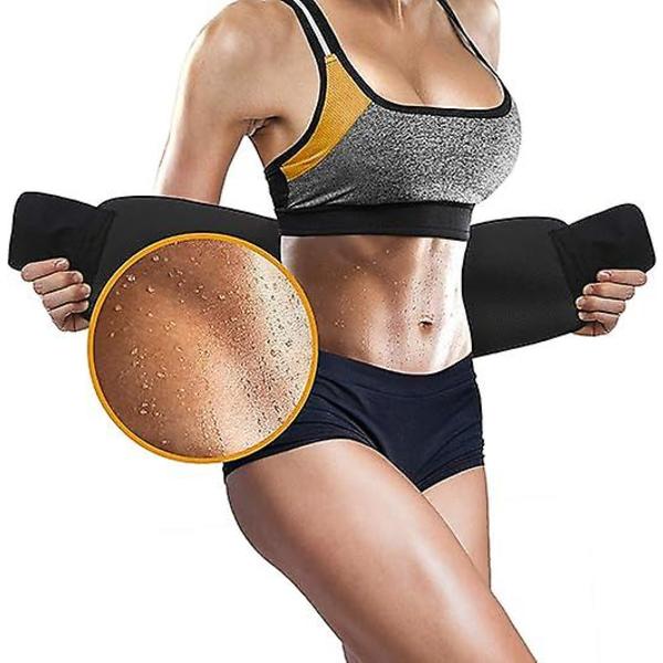 Midjebälte för kvinnor, Sauna Bälte, Magstöd, Ländryggsstöd, Sauna Set