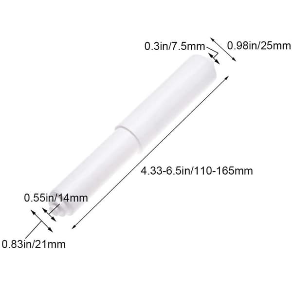 Toiletpapirholder Rollerbyte Toiletpapirrulle 2 STK