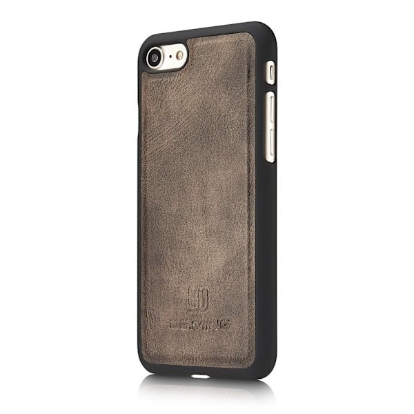 Compatible with iPhone 7/8/SE (2020/2022) MING Magnetic Case/Wallet - Brown