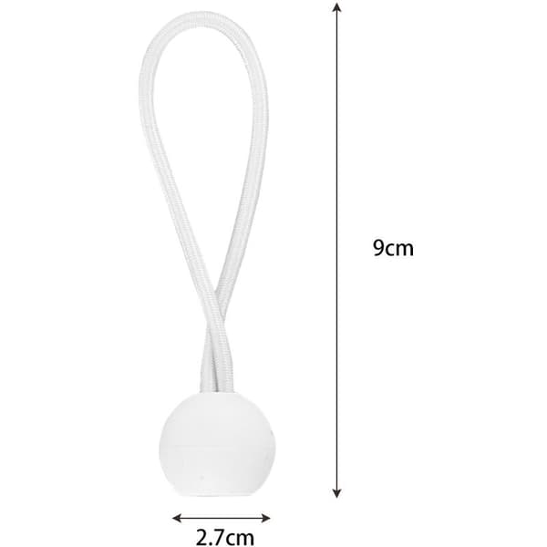 Presenningsspännare, Bollspännare, Svart Elastisk Spännare, Elastisk