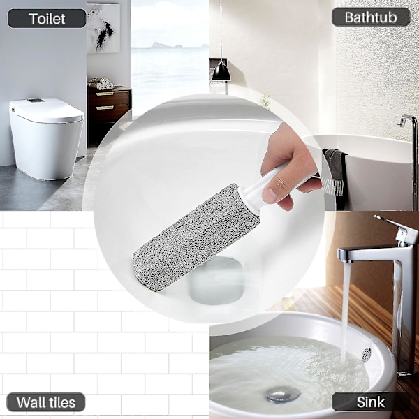 5 kpl PU-puhdistuskivi WC-istuimen puhdistusharjan rengaspoistoaineella