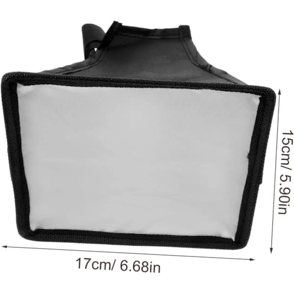 [PL】 Kamerablitz Diffuser Softbox Softbox Belysning til Top Blitz Diffuser Reflektor