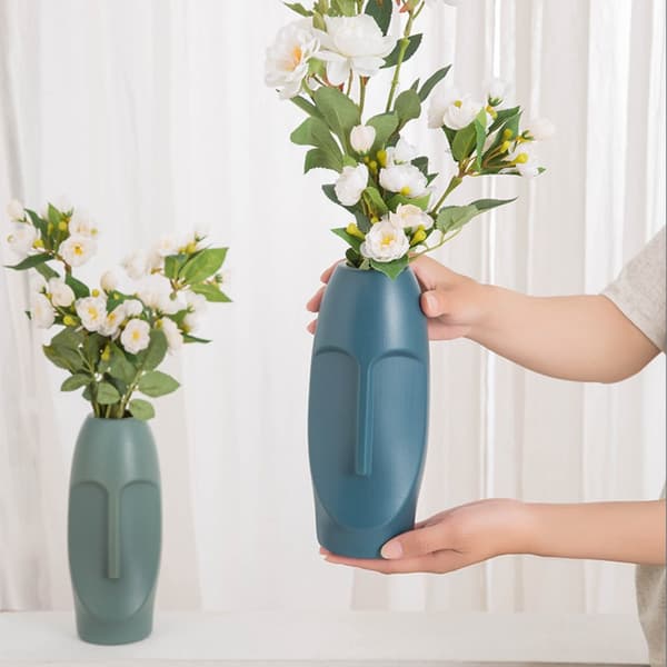 Blomvas Blomkruka HVIT