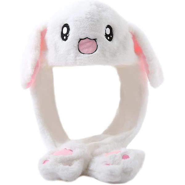 Rabbit Hat Jumping Hat Rabbit Hat with Moving Ears Anima