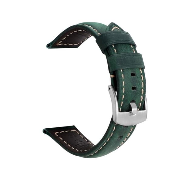 Kellon ranneke Naiset Miehet Watch VIHREÄ 22MM Vihreä