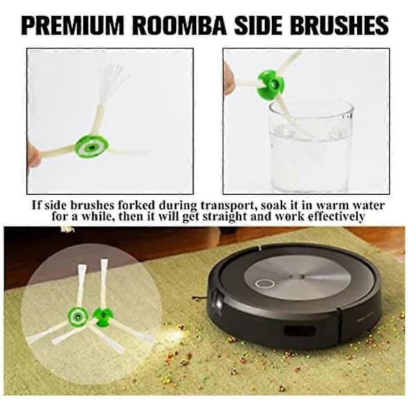 {PL}Erstatning for iRobot Roomba i7 i7+ E5 E6 i3 Støvsuger