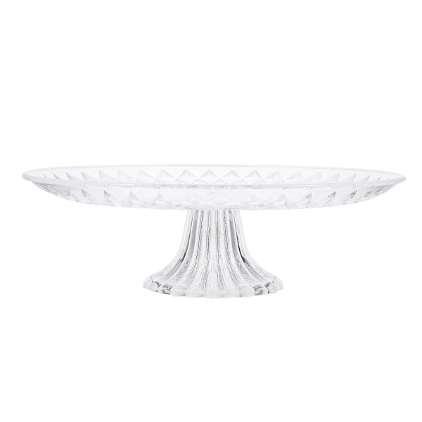 1 stk 35 cm Transparent Akryl Frugtfad Hjem Hotel Ktv Fest Bryllup Frugtbakke