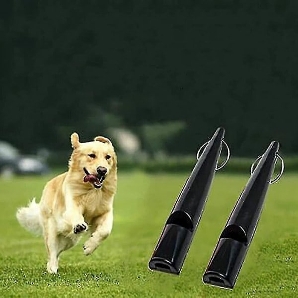 4 stk Professionelle Hundefløjter Hundetræningsfløjte Klar og Høj Lyd Ideel