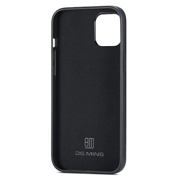DG.MING iPhone 14 Cover Læderbelagt Sort