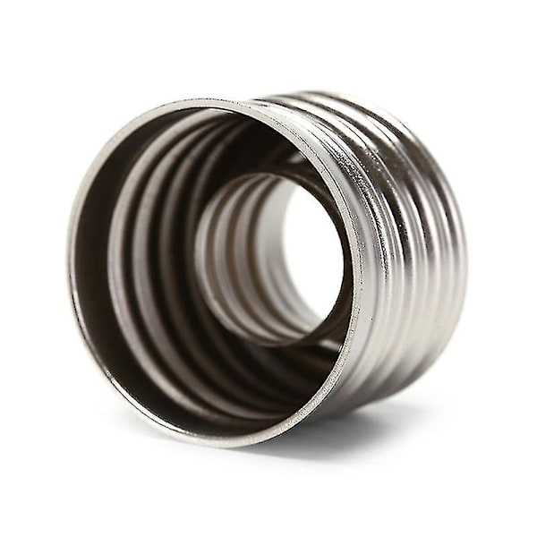 E27 till E40 Lampfäste Konverteringsuttag Glödlampa Lampfäste Adapterkontakt (10 st - silver)