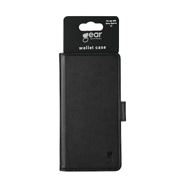 GEAR Sony Xperia L3 Etui Læder Sort
