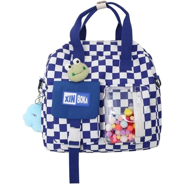 Kawaii Rygsæk Med Kawaii Pins Og Tilbehør, Søde Børne Rygsække Kawaii Skoletaske