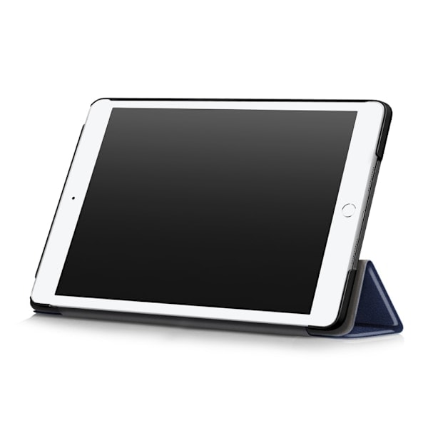 iPad 10.2 2019/2020/2021, iPad Air 10.5, Pro 10.5 Fodral Tri-Fold Mörkblå DarkBlue Mörkblå
