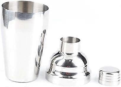 6-delt Bartender Sæt - 56 cl Cocktail Shaker med Rulleetui