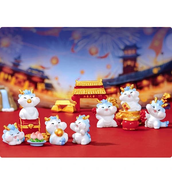 China-Chic Figurer Miniaturfigurer TYPE D TYPE D Type D