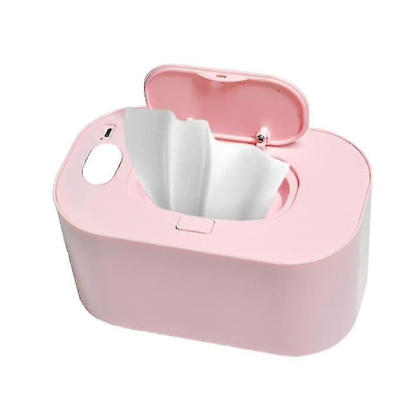 Babyservettsvärmare med digital display, stor kapacitet, babyservettsdispenser, USB-driven