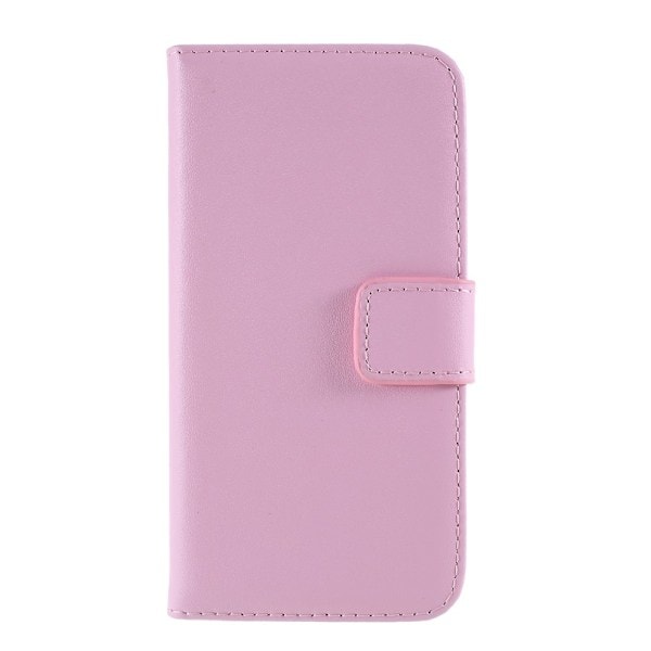 iPhone 7/8/SE (2020/2022) - Ægte Læder Pung Etui - Lys Pink Lyserød