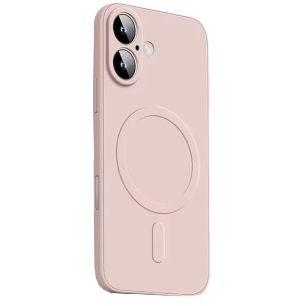 iPhone 16 - Magnetic Silicone Case with MagSafe Compatibility