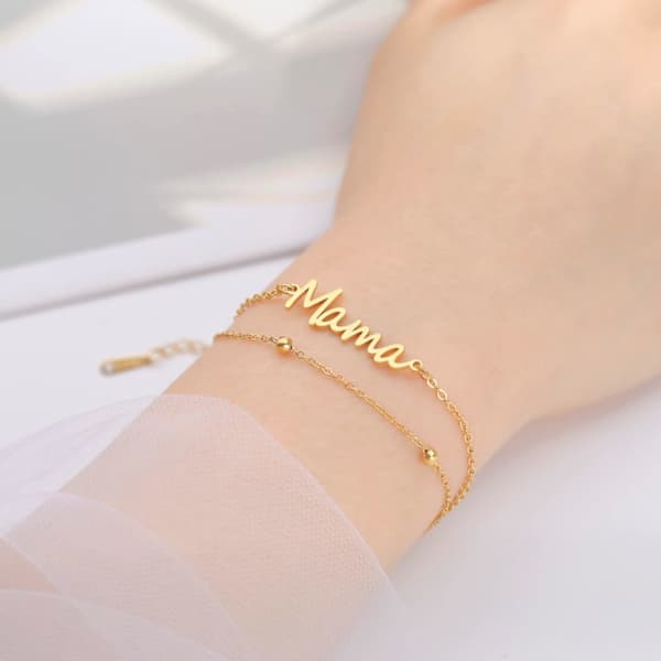 Mors Dag Present Armband för Mamma Mor Dotter Justerbart [PL]