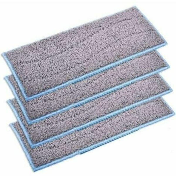 4 gjenbrukbare vaskbare mopper Kompatibel med Braava Jet M6134