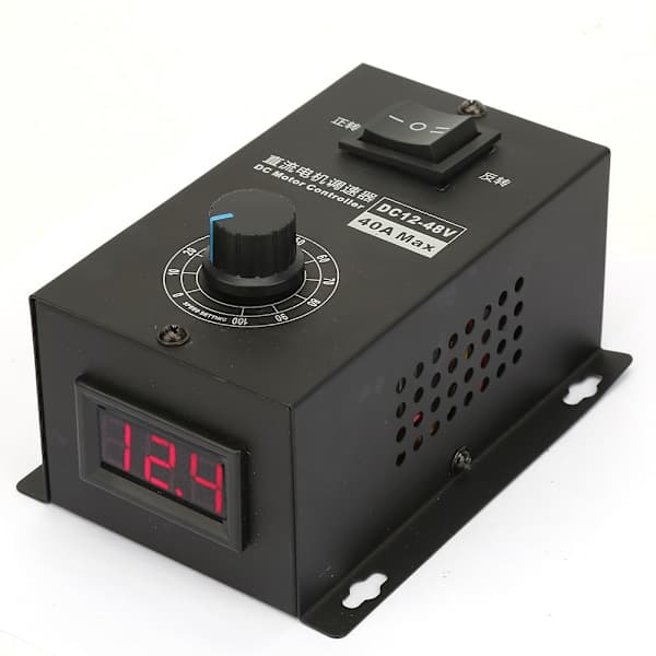 DC 12V~48V 40A Børstemotorregulator Hastighedskontrolmodul Elektrisk Styreenhed