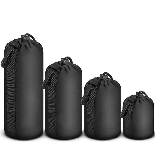 {PL}TS Objektivvesker i nylon, 4-pakning