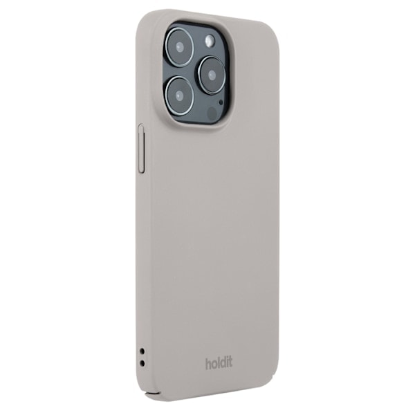 holdit iPhone 15 Pro Mobilskall Slim Taupe
