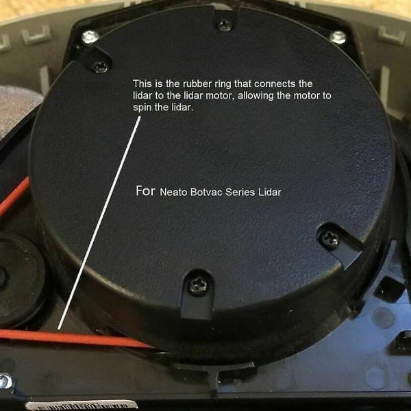 3 stk. Erstatnings sidebørstemotor O-ring drivrem for Neato Botvac